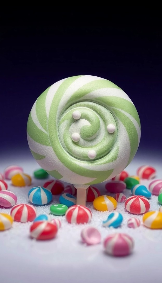 Best Cute Mixed Candies Close Up Phone Luxurious Wallpaper